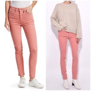NEW Rag & Bone High Rise Skinny corduroy pants